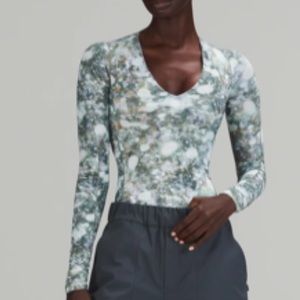 lululemon athletica Multicolor Long Sleeve Bodysuit